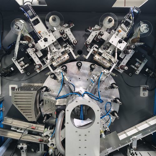 Golddruckmaschine mit automatischer Zuführung - TAR-103-AB - Shenzhen xinzhong plastic - für Stopfen