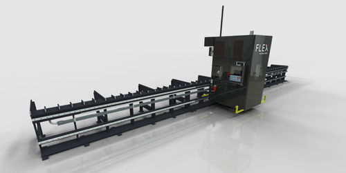 Bohr- und Fräsmaschine / CNC - FB-50-42 - Flex Machine Tools - 5-Achs / Tiefloch / für Profile