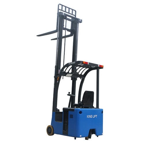 Elektrischer Gabelstapler - KLA-D series - JIANGSU KING-LIFT EQUIPMENT.,LTD. - Sitz / für Lagerhallen / für enge Gänge