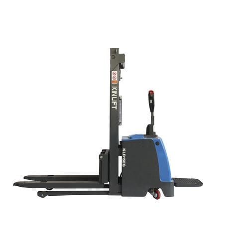 Elektrischer Stapler - KLD15ED - Jiangsu Keli Machinery Co., Ltd. - mit Fahrerplattform / 24 V / für Paletten