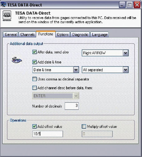 Messsoftware - DATA-DIRECT - TESA Technology - Reporting / Entwicklung / Datenverwaltung