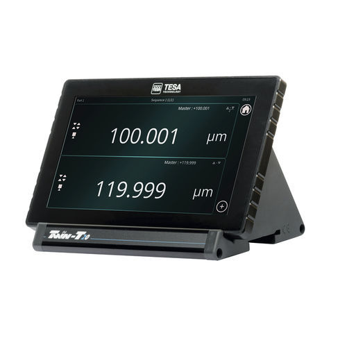 Display mit Touchscreen - TWIN-T20 nano - TESA Technology - für die Messtechnik / RS-232 / IP65