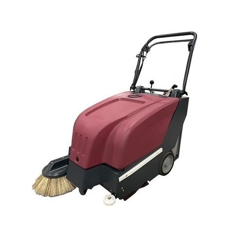 Handgeführte Kehrmaschine - WBS28SP - MIDACO Corporation - mit Batterie / Staub / mit 2 Bürsten