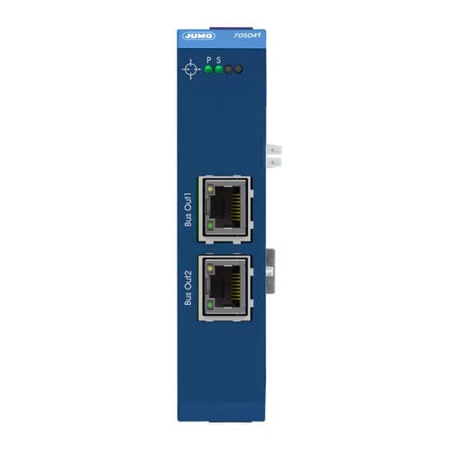 Zentralrouter - 705041 - JUMO Process Control, Inc. - IP / RJ45 / für DIN-Schiene