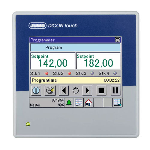 Eingebaute Programmierbare Steuerung - DICON  - JUMO Process Control, Inc. - DIN-Schiene / Ausgänge / RS485