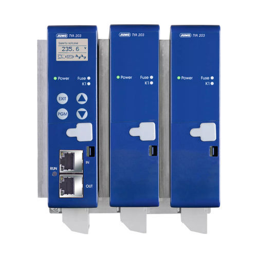 Thyristor-Leistungssteller - TYA 203 - JUMO Process Control, Inc. - digital / dreiphasig / für DIN-Schiene