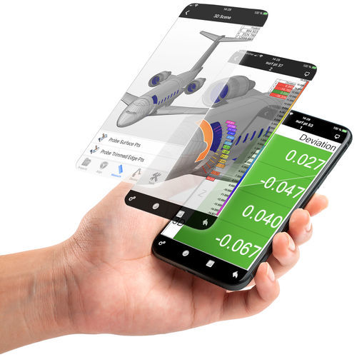Mess-App - PolyWorks|Talisman™ - InnovMetric Software Inc. - Steuerung / Kommunikation / 3D