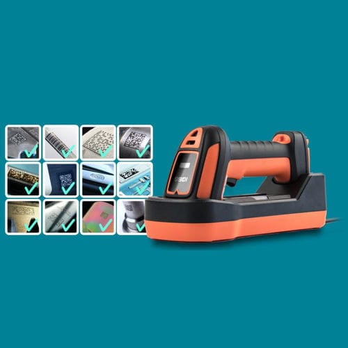 Imager für Strichcode - IDH7010 - IOSS GmbH Intelligente optische Sensoren & Systeme - Handgerät / kabellos / High-End