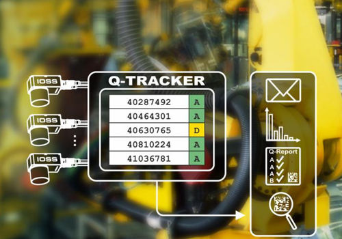 Überwachungssoftware - Q-Tracker  - IOSS GmbH Intelligente optische Sensoren & Systeme - Datenbank / Qualität / Analyse