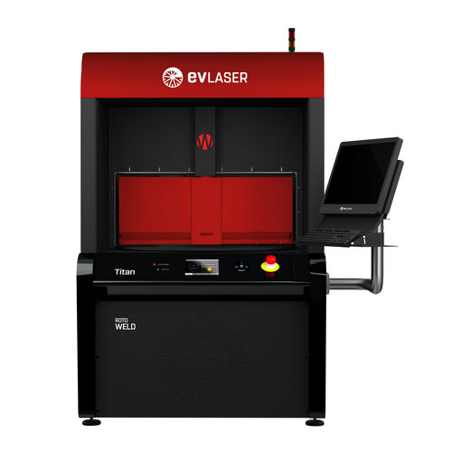 Faserlaser-Schweißmaschine - TITAN ROTOWELD - Evlaser srl - Nd-YAG-Laser / automatisch / freistehend