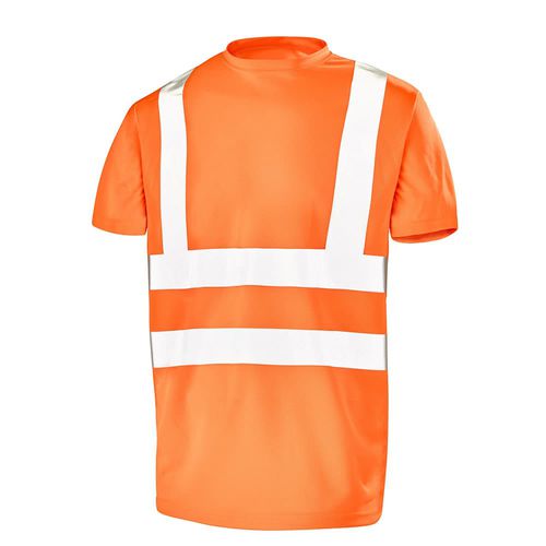 T-Shirt / Arbeit - FLUO BASE 2 - CEPOVETT Safety - Warnschutz / Polyester / für Männer
