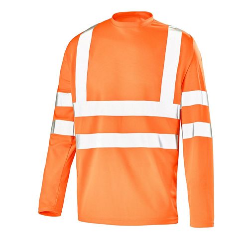 T-Shirt / Arbeit - FLUO BASE 2 - CEPOVETT Safety - Warnschutz / Polyester / für Männer