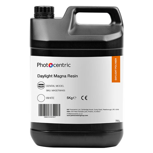Weißes Harz für 3D-Drucker - DL - Photocentric Group - beige / für die Formenherstellung / für Kieferorthopädie