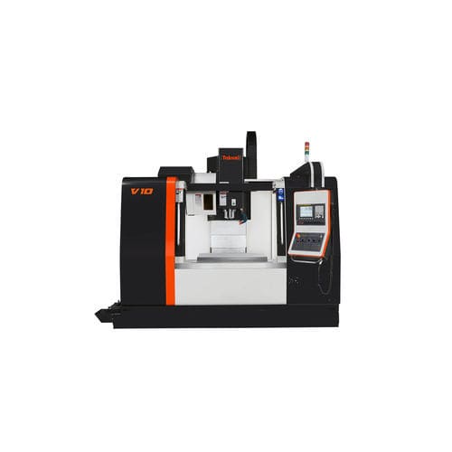 CNC-Bearbeitungszentrum / 3-Achs - V10 - Takumi USA - vertikal / für Gusseisen / mit Rotationstisch