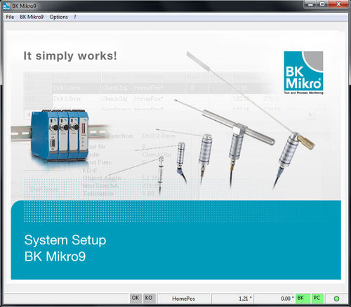 Überwachungssoftware - BK Mikro 9   - Techna-Tool Inc. - für Test / Prozesssteuerung / Prozess