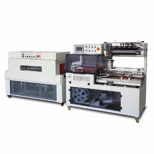 Schrumpffolienverpackungsmaschine - PB-ZBS-560C - Shanghai Powerbuilder Automation Technology Co. Ltd - PLC-gesteuert / für Schüttgut / für die Lebensmittelindustrie