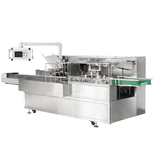 Horizontaler Kartonierer - TYZ-130 - Shanghai Powerbuilder Automation Technology Co. Ltd - für Masken / kompakt / automatisch