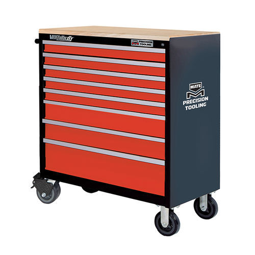 Lagerschrank - MATE02424 - Mate Precision Technologies - auf Rollen / mit Schublade / für Werkzeug