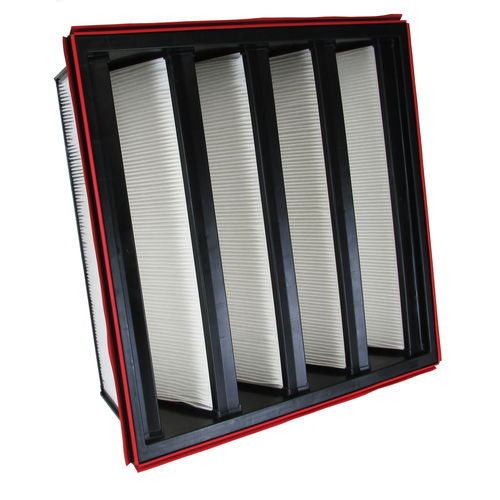 Luftfilter - MICRO SHIELD® ZERO-BYPASS™ - Columbus Industries - Taschen / Industrie / Synthetik