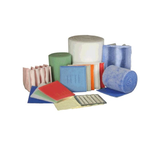 Polyester-Filtermedium - Polysorb® - Columbus Industries - Vlies / Luft / Vlies
