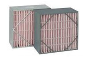 Plissierter Filterkasten - Perma-Cell™ - Columbus Industries - für Gas / für Luft / Stahl