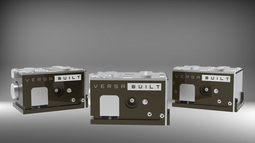 Schraubstock für Fräsmaschinen - MultiGrip - VersaBuilt Robotics - pneumatisch / 5-Achs / Präzision