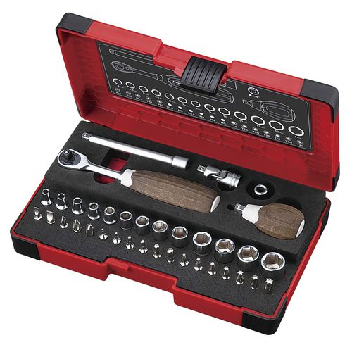 Steckschlüsselgarnitur - HRW2001M-W - VESSEL TOOLS USA INC