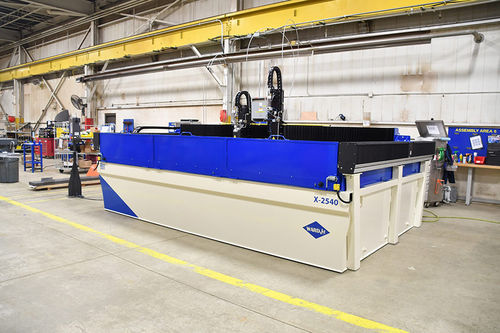 Abrasiv-Wasserstrahl-Schneidsystem - X-2540 - WARDJet Waterjets - für Verbundstoffe / für Metall / für Kunststoffe
