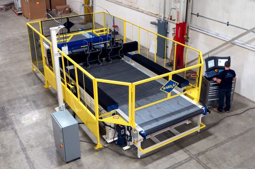 Wasserstrahl-Schneidsystem - L-3018 - WARDJet Waterjets - dreiphasig / 5-Achs / linear