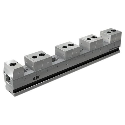Schraubstock für Werkzeugmaschinen - SVF series - TombstoneCity - manuell / modulierbar / elastisch