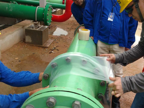 Wärmedämmungs-Band - ZIF - Zerust Corrosion Solutions - Abdeckung / selbst-vulkanisierend / Silikon