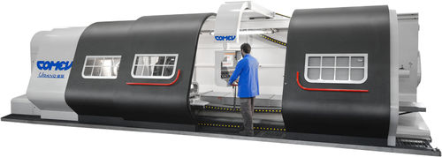 CNC-Drehmaschine - Urano evo - COMEV Spa - horizontal / für Schwerzerspanung / Hochpräzision