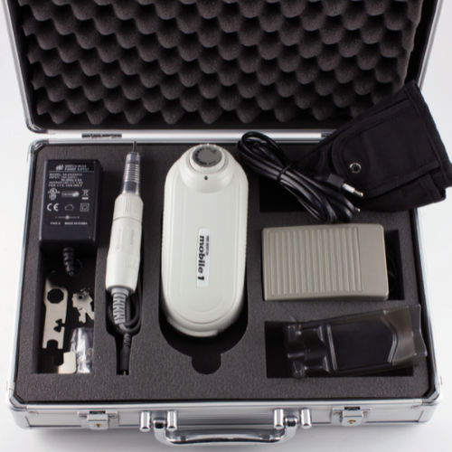 Schleif- und Poliergerät / Handgerät - MINI MONTOR mobile 1 P - joke Technology - Elektro / Nadelform / kompakt