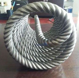 Spiralwärmetauscher - Shaanxi CXMET Technology Co., Ltd. - Titan / korrosionsbeständig / für Industrieanwendungen