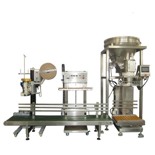 Halbautomatische Verpackungsmaschine - Js-1c1 - shanghai only packaging - kontinuierlich / für Säcke / für Pulver
