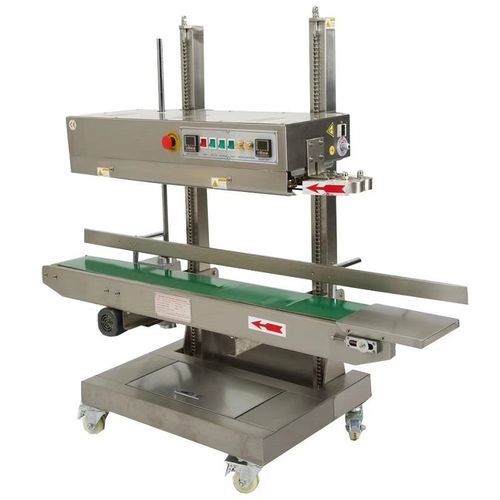 Siegelmaschine für Säcke - JS-1100V - shanghai only packaging - für Kunststoff-Folien / kontinuierlich