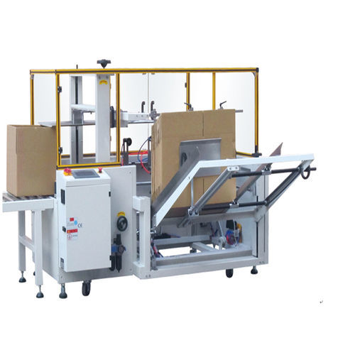Vertikales Auspacker - JS-Y-1 - shanghai only packaging - PLC-gesteuert / automatisch / für Kartons