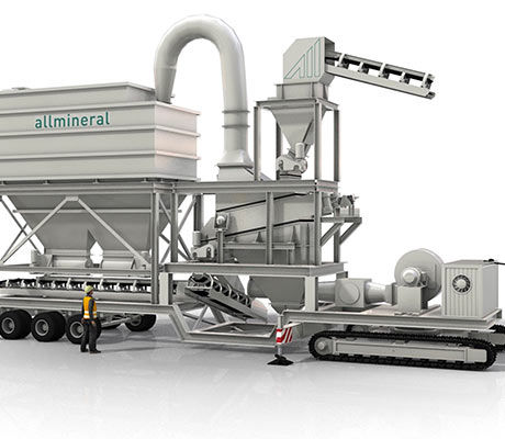 Sortiersystem für Recyclingprodukte - allair® - allmineral Aufbereitungstechnik GmbH & Co.KG - optisch / automatisch / für Prozess