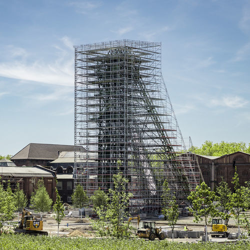 Stationäres Gerüst - plettac - ALTRAD plettac assco GmbH - Fassaden / für Schwerlasten / modular
