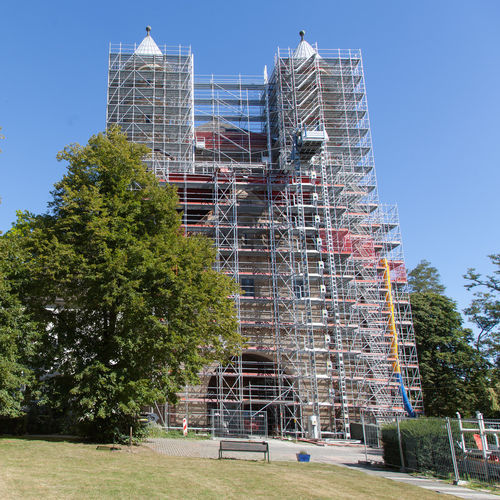 Stationäres Gerüst - assco futuro - ALTRAD plettac assco GmbH - Fassaden / für Schwerlasten / modular