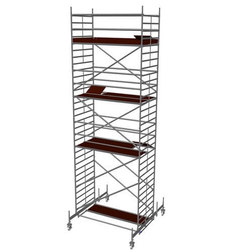 Mobiles Gerüst - assco rapido 4601 - ALTRAD plettac assco GmbH - Fassaden / modular / Aluminium