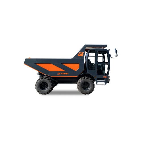 Dumper mit Gummireifen - D14 - AMOG SRL - Diesel / mit Heckentladung