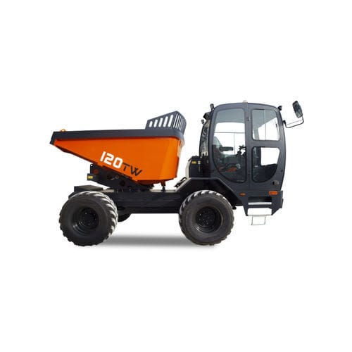 Dumper mit Gummireifen - 120TW - AMOG SRL - Diesel / mit Heckentladung