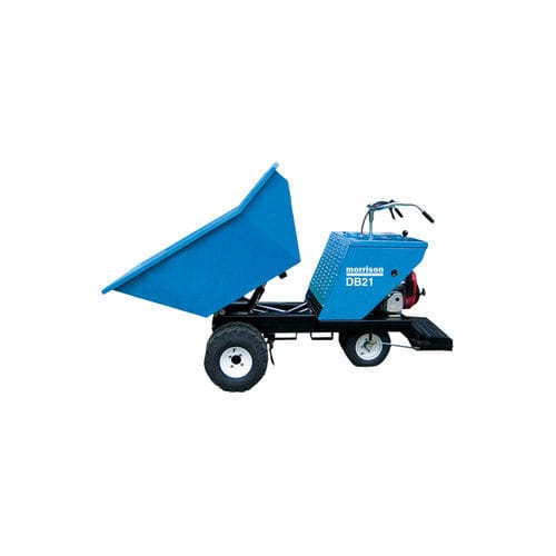 Minidumper mit Gummireifen - DB21 - Bartell Global - elektrisch / mit Frontentladung