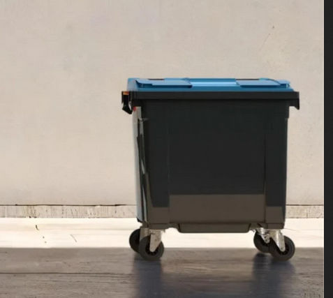 Polyethylen-Abfallbehälter - I-COMPACT - für Industrieprodukte / für Haushaltsprodukte / für städtische Produkte
