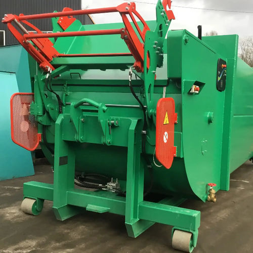 Einteilige Müllpresse - IKA - I-COMPACT - für Mischabfall / mobil