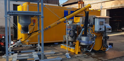 Entladevorrichtung für Big Bag - ZBB 1600 - BAUER MAT Slurry Handling Systems Zweigniederlassung der BAUER Maschinen GmbH - für Teleskopzylinder / hydraulisch