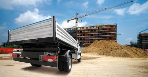 Stahl-Kippmulde - Jolly  - Cantoni & C. S.p.A. - Aluminium / Dreiwege