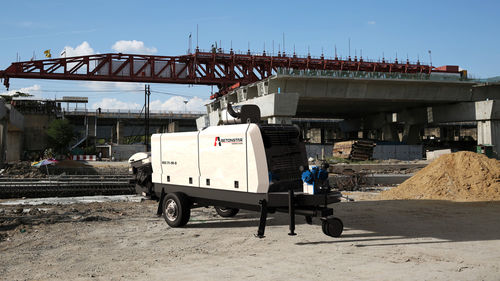 Mobile Betonpumpe - BSS 21-90-E - BETONSTAR MAKINA SANAYI VE TICARET A.S. - für Baustelle