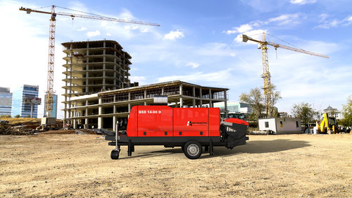 Mobile Betonpumpe - BSS 14-90 E - BETONSTAR MAKINA SANAYI VE TICARET A.S. - für Baustelle